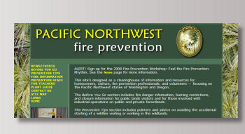 Pacific Northwest Fire Prevention